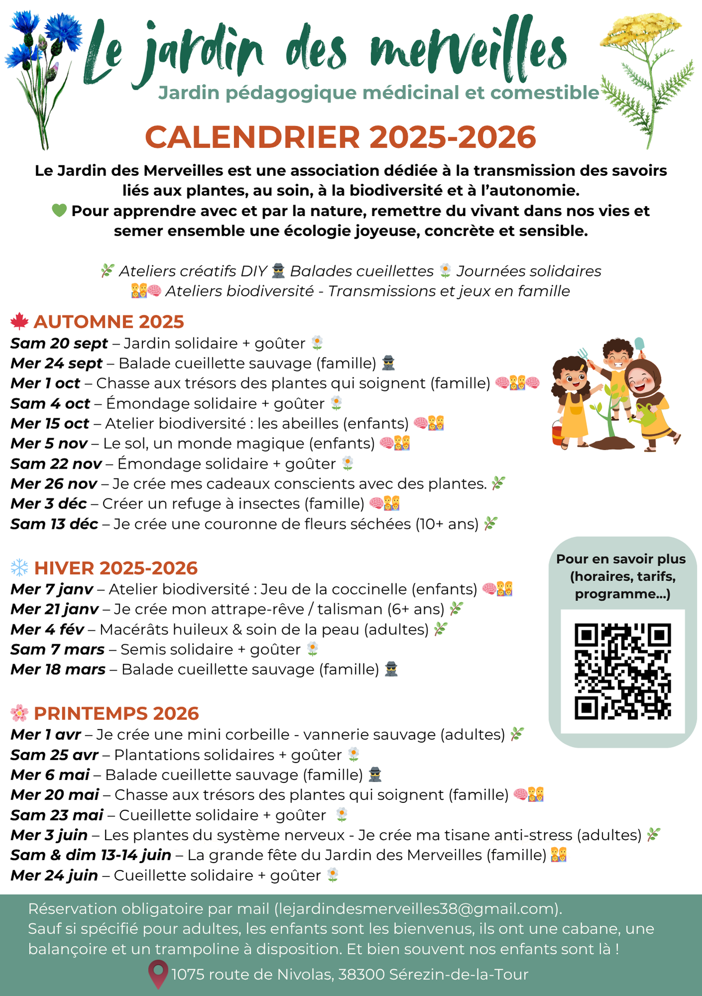 Calendriers du jardin des merveilles (4)